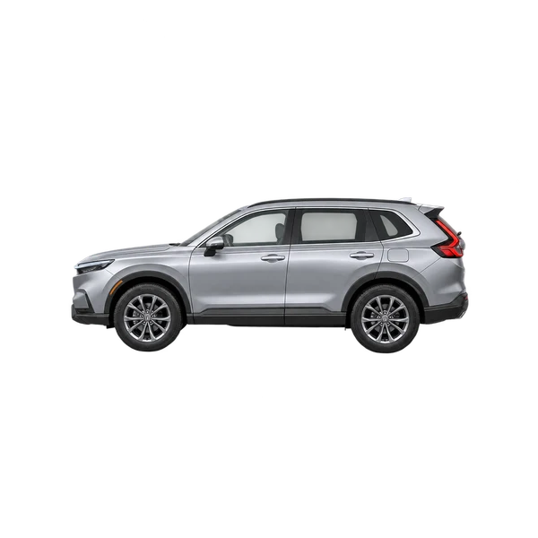 silver 2026 Honda CR-V side (facing left) view
