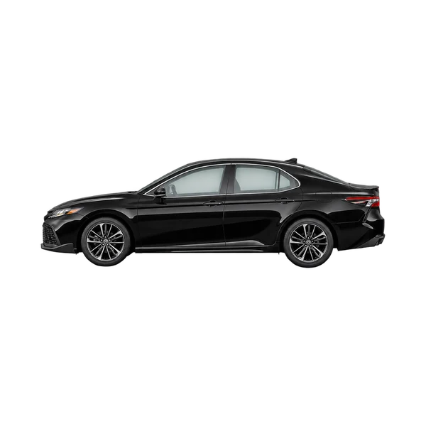 black 2026 Toyota Camry side (facing left) view